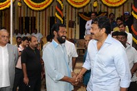 Chiru at Jayapradha New Movie Opening